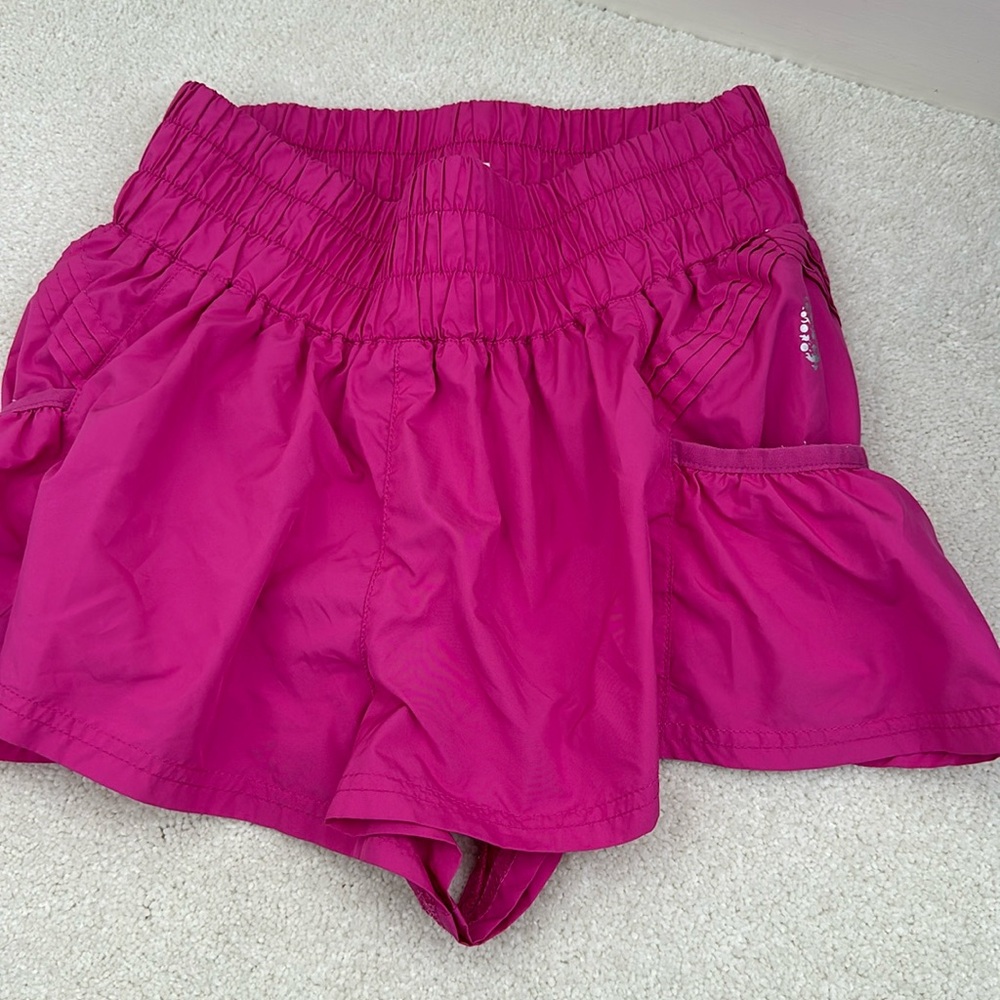 Free People- Get Your Flirt on Shorts in pink